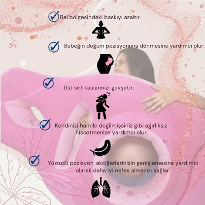 HamiZen™ Şişirilebilir Hamile Yatağı